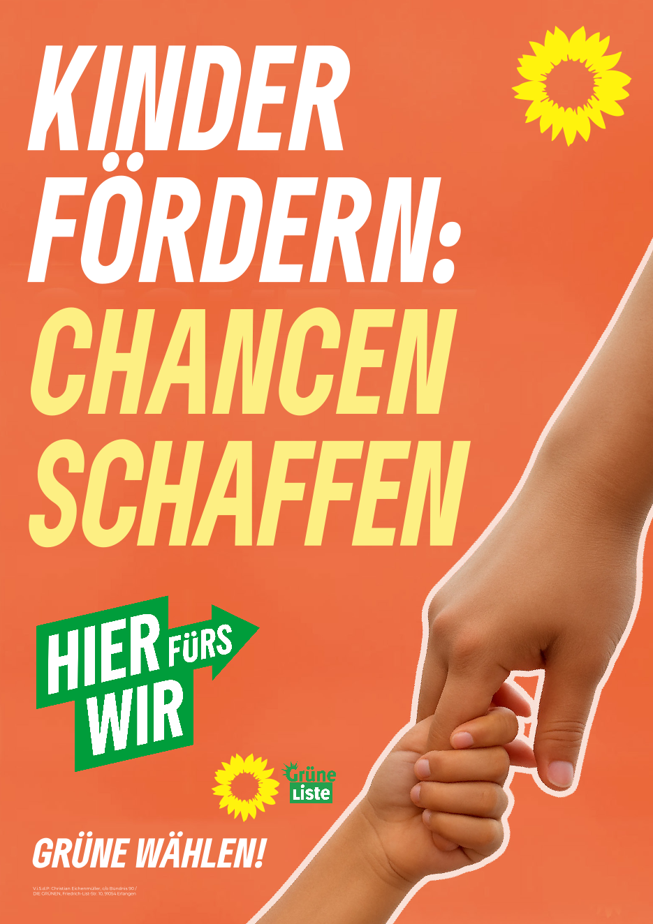 Wahlplakat Kinder